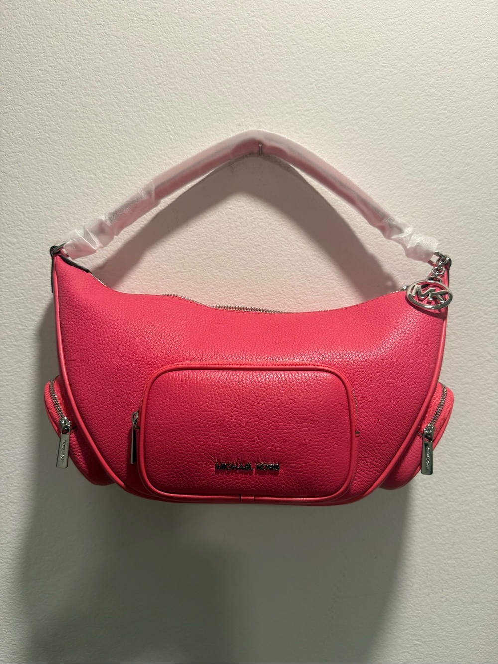 Michael Kors Merritt Medium Convertible Shoulder Bag Hibiscus